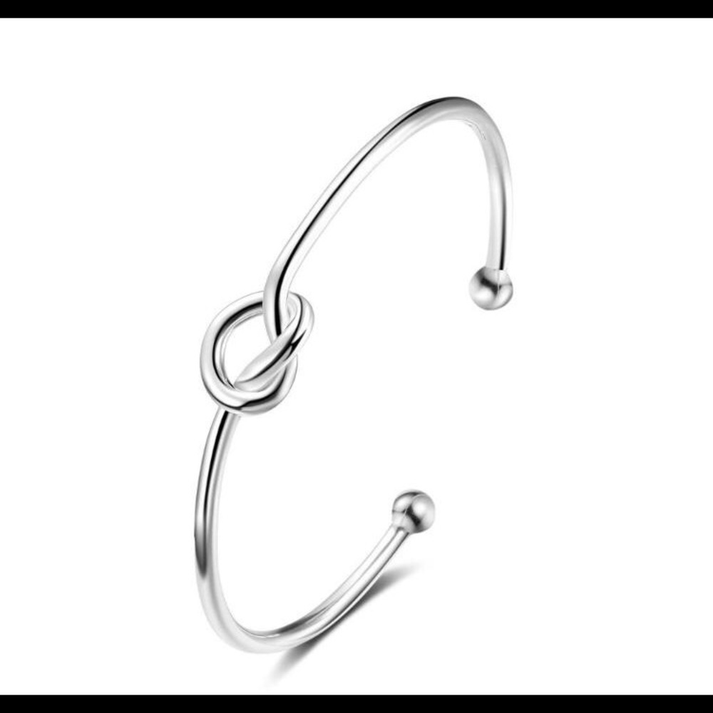 Knot bangles & sailor love charm bracelet